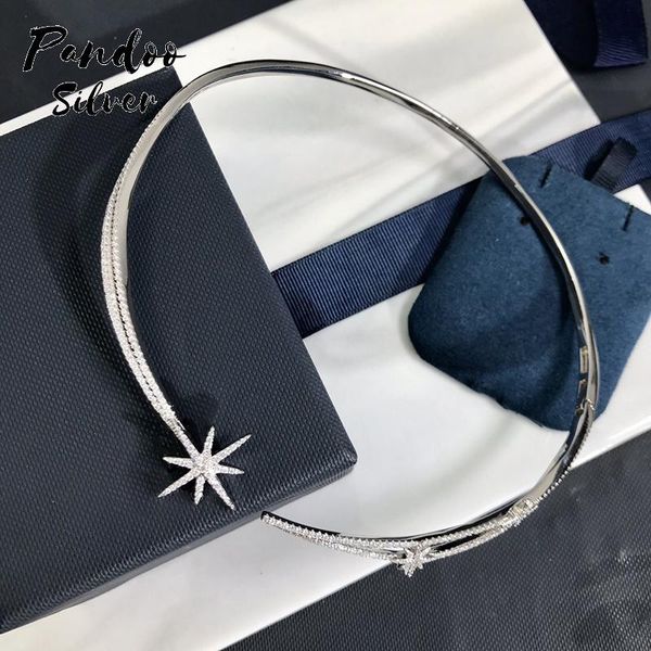 necklaces new fashion sterling silver 925 original jewelry women jewelry metorites adjustable necklace star chocker paved zirconia stone
necklaces new fashion sterling silver 925 original jewelry women jewelry metorites adjustable necklace star chocker paved zirconia stone
