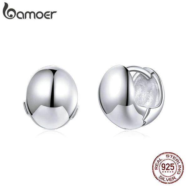 stud bamoer 10mm simple buckle earrings 925 sterling silver romantic mirror polishing earrings gift for women fine jewelry sce1119, Golden;silver
stud bamoer 10mm simple buckle earrings 925 sterling silver romantic mirror polishing earrings gift for women fine jewelry sce1119, Golden;silver