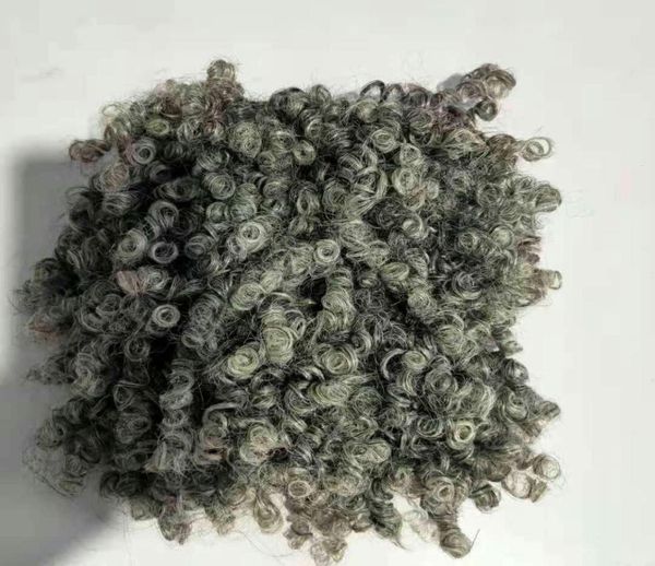 14quot hair piece pony tail clip on extension voluminous wavy indian raw human gray mix black color3267033
14quot hair piece pony tail clip on extension voluminous wavy indian raw human gray mix black color3267033