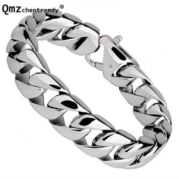 bangle fashion real titanium steel men bracelets punk bangle pulseras high polished wristbands classic jewelry brace lace 1.5cm, Black
bangle fashion real titanium steel men bracelets punk bangle pulseras high polished wristbands classic jewelry brace lace 1.5cm, Black