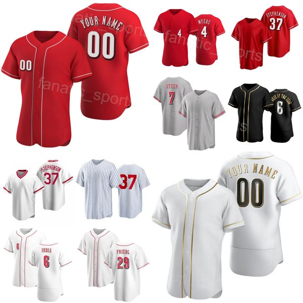 custom baseball 4 wil myers jersey 29 tj friedl 37 tyler stephenson 7 spencer steer 32 jason vosler 6 jonathan india joey votto sewing red w, Blue;black
custom baseball 4 wil myers jersey 29 tj friedl 37 tyler stephenson 7 spencer steer 32 jason vosler 6 jonathan india joey votto sewing red w, Blue;black