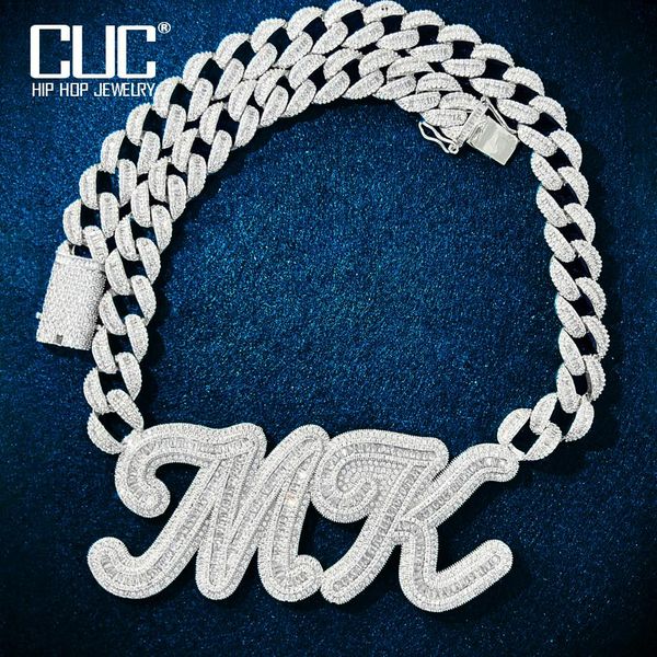 necklaces custom cursive letter name pendant baguette zircon silver color hiphop necklace for men women chain fashion customized jewelry
necklaces custom cursive letter name pendant baguette zircon silver color hiphop necklace for men women chain fashion customized jewelry