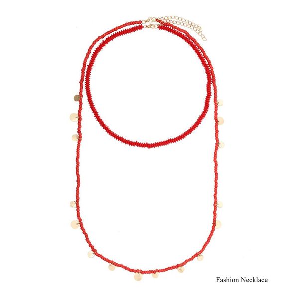 necklaces za fashion women's neck chain multilayer stacking bohemia red beads necklace vintage statement chic jewelry for women 2021, Silver
necklaces za fashion women's neck chain multilayer stacking bohemia red beads necklace vintage statement chic jewelry for women 2021, Silver