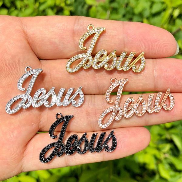 other 5pcs cubic zirconia pave jesus word charms gold plated letter pendant for woman bracelet necklace bangle jewelry making
other 5pcs cubic zirconia pave jesus word charms gold plated letter pendant for woman bracelet necklace bangle jewelry making