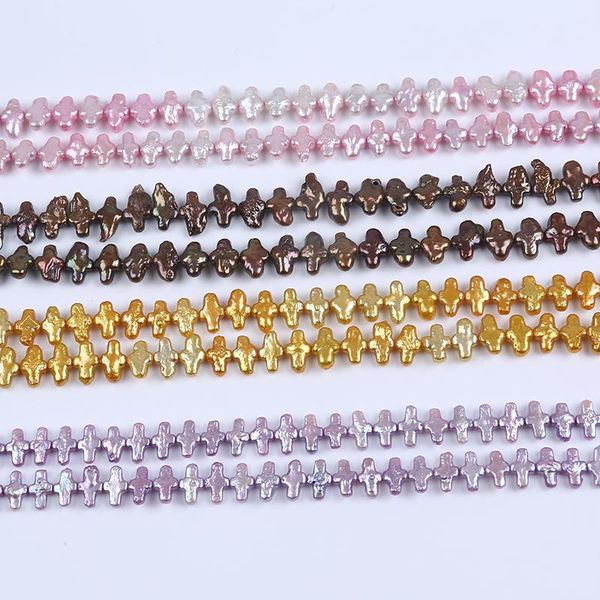 polish colorful cross pearl strand diy jewelry making materials handmade beads, Blue
polish colorful cross pearl strand diy jewelry making materials handmade beads, Blue
