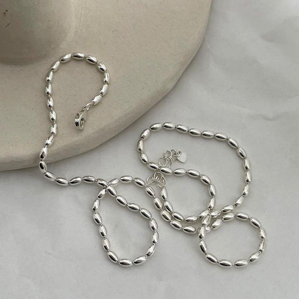 necklaces sterling silver 925 necklace gift for women's minimalist neck chains olive bead necklace clavicle simple kolye fine jewellery
necklaces sterling silver 925 necklace gift for women's minimalist neck chains olive bead necklace clavicle simple kolye fine jewellery