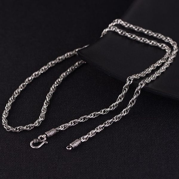necklaces thai silver classic retro rope necklaces for man women s925 sterling silver long chain cross necklaces jewery
necklaces thai silver classic retro rope necklaces for man women s925 sterling silver long chain cross necklaces jewery