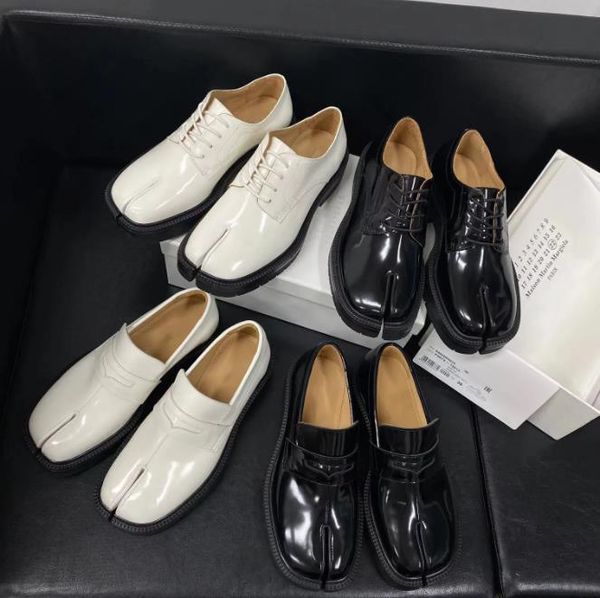 designer tabi split toe shoes loafers sandals mm6 loafer mules sandals luxury heel thick bottom chunky calf fashion shoe size 35-40, Black
designer tabi split toe shoes loafers sandals mm6 loafer mules sandals luxury heel thick bottom chunky calf fashion shoe size 35-40, Black