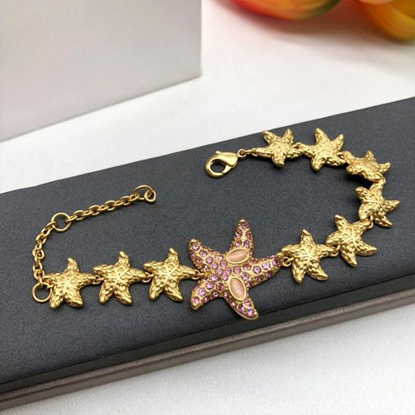 bangle 2022 new trend brand lady starfish bracelet yellow luxury star bracelet party jewelry european popular accessories gift girl, Black
bangle 2022 new trend brand lady starfish bracelet yellow luxury star bracelet party jewelry european popular accessories gift girl, Black