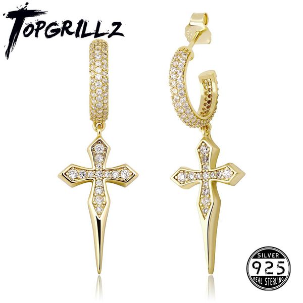 huggie rillz 925 sterling silver cross earrings iced out cubic zirconia hip hop cross hoop earrings for women gift, Golden;silver
huggie rillz 925 sterling silver cross earrings iced out cubic zirconia hip hop cross hoop earrings for women gift, Golden;silver