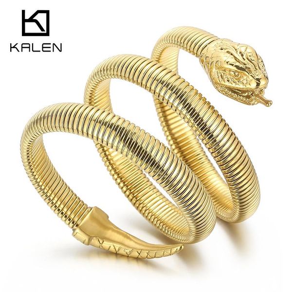 bangle two colors winding snake bangles bracelet stainless steel chain punk men's bracelet on hand viper animal bangles vintage jewelry, Black
bangle two colors winding snake bangles bracelet stainless steel chain punk men's bracelet on hand viper animal bangles vintage jewelry, Black