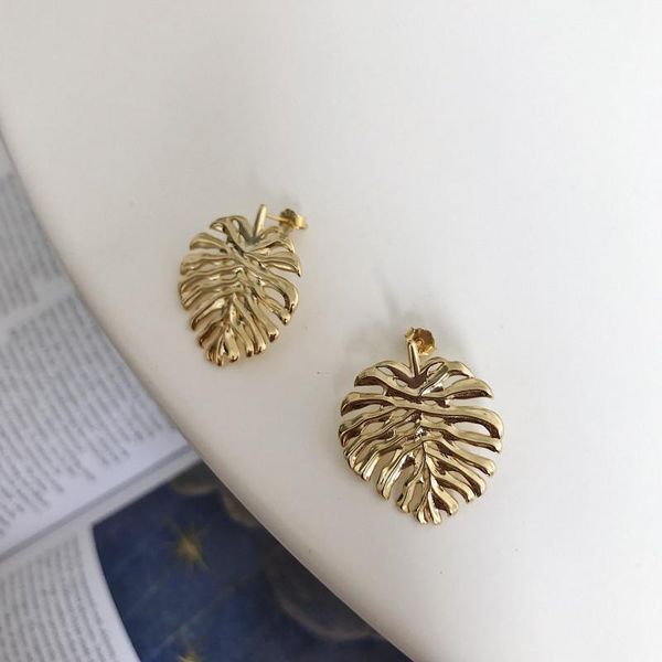 stud silvology 925 sterling silver turtle back leaf earrings gold exaggeration french big stud earrings for women fashionable jewelry, Golden;silver
stud silvology 925 sterling silver turtle back leaf earrings gold exaggeration french big stud earrings for women fashionable jewelry, Golden;silver