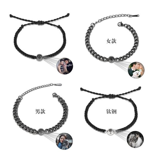 bangle personal custom pattern cartoon projection new braid bracelet in 100 languages i love you p text customized valentine's day, Black
bangle personal custom pattern cartoon projection new braid bracelet in 100 languages i love you p text customized valentine's day, Black
