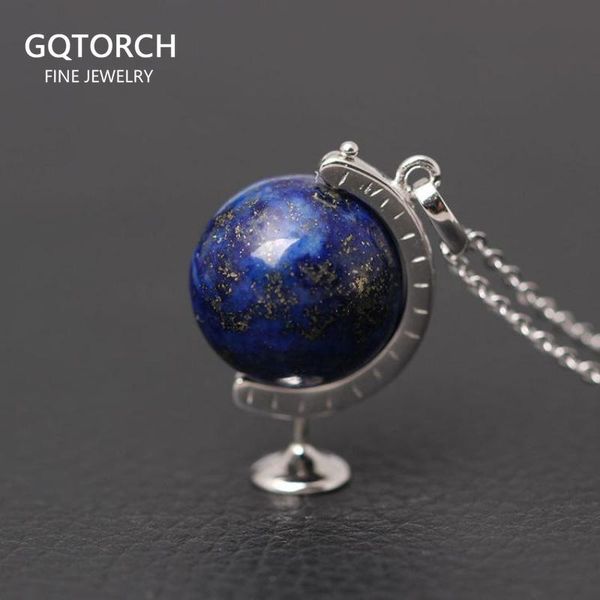 necklaces 925 sterling silver globe pendant necklace chokers necklaces for women natural lapis lazuli stone fine jewelry
necklaces 925 sterling silver globe pendant necklace chokers necklaces for women natural lapis lazuli stone fine jewelry