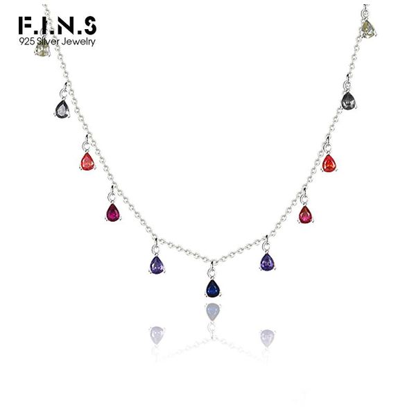necklaces f.i.n.s original colorful gem necklace 925 sterling silver rainbow water drop zircons tassel pendants necklaces clavicle chain
necklaces f.i.n.s original colorful gem necklace 925 sterling silver rainbow water drop zircons tassel pendants necklaces clavicle chain