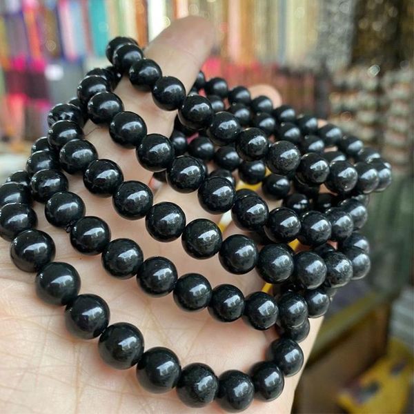 bangle shungite stones bracelet guaranteed authentic natural shungite stone from russia healing gem stone jewelry bracelet 5g blocker, Black
bangle shungite stones bracelet guaranteed authentic natural shungite stone from russia healing gem stone jewelry bracelet 5g blocker, Black
