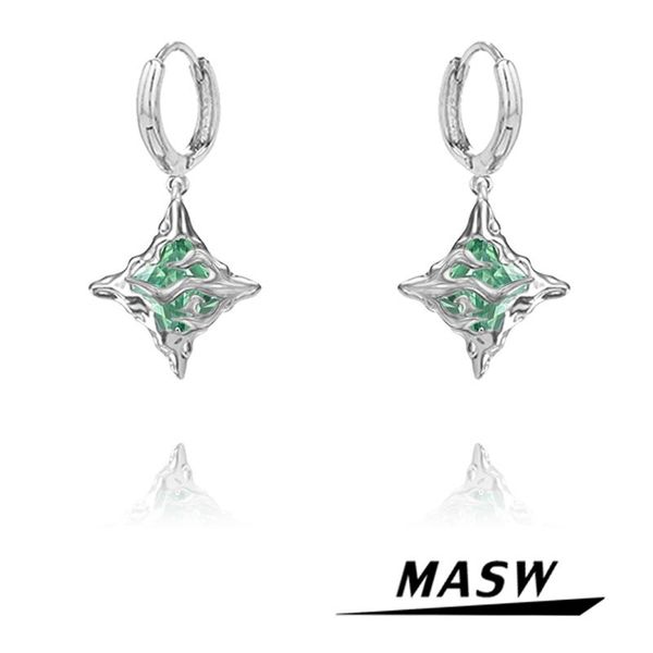 knot masw green drop earrings 2022 new trend original design brass thick silver plated round circle earrings jewelry
knot masw green drop earrings 2022 new trend original design brass thick silver plated round circle earrings jewelry