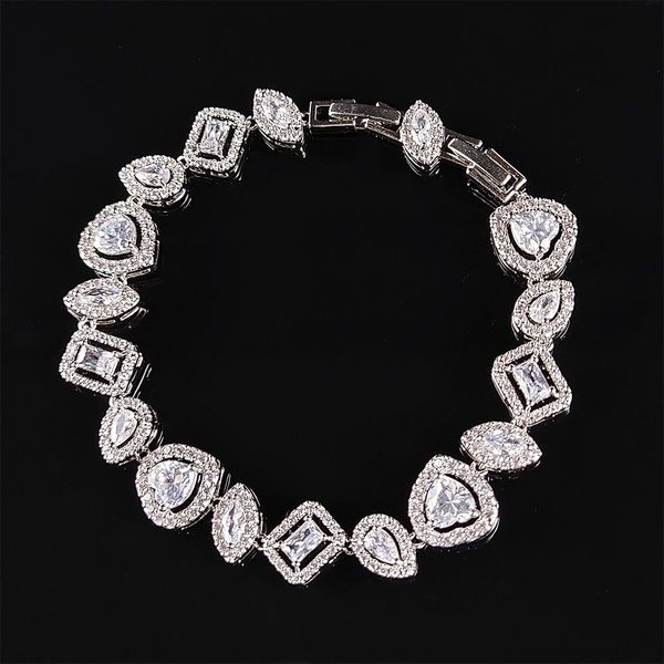 bangle 2022 new luxury pear heart silver color on hand bracelet bangle for women anniversary gift jewelry bulk sell s6060, Black
bangle 2022 new luxury pear heart silver color on hand bracelet bangle for women anniversary gift jewelry bulk sell s6060, Black