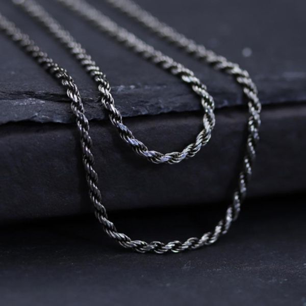 necklaces 2mm thick thai silver classic retro weave necklaces for man women s925 sterling silver long chain cross rope necklaces jewery
necklaces 2mm thick thai silver classic retro weave necklaces for man women s925 sterling silver long chain cross rope necklaces jewery
