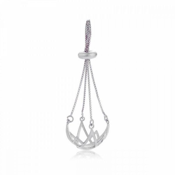 polish 925 solid sterling silver pendant setting without chain pearl cage pendant mounting pendant blank for necklace jewelry making, Blue
polish 925 solid sterling silver pendant setting without chain pearl cage pendant mounting pendant blank for necklace jewelry making, Blue