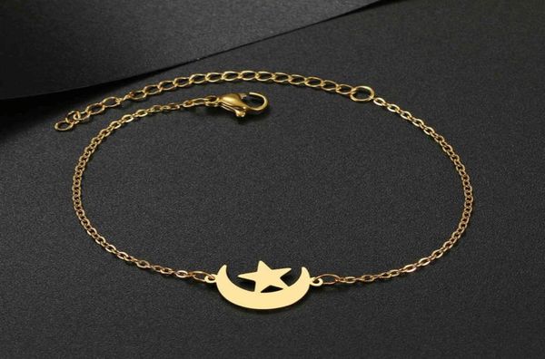 stainless steel bracelets korean sweet moon stars fashion chain charm bracelet for women jewelry party wedding friends gift2271387, Black
stainless steel bracelets korean sweet moon stars fashion chain charm bracelet for women jewelry party wedding friends gift2271387, Black