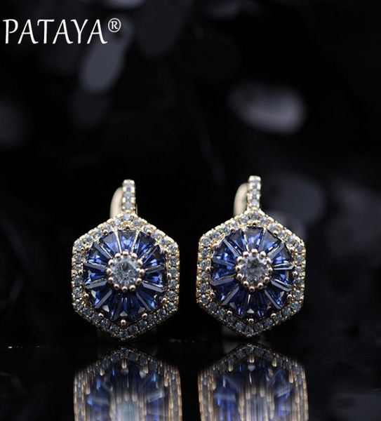 pataya new original design limited 585 rose gold luxury microwax inlay natural zircon drop earrings women wedding party jewelry y3357966, Golden
pataya new original design limited 585 rose gold luxury microwax inlay natural zircon drop earrings women wedding party jewelry y3357966, Golden