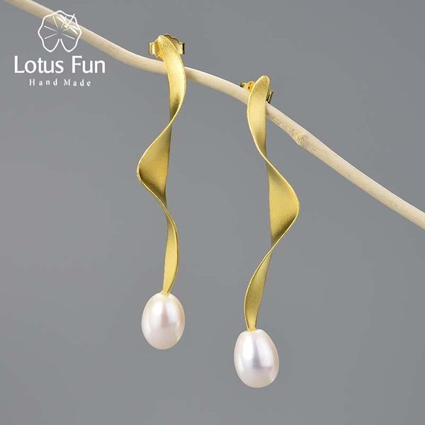 knot lotus fun natural pearl 18k gold long wave twisted dangle earrings for women real 925 sterling silver fashion luxury jewelry
knot lotus fun natural pearl 18k gold long wave twisted dangle earrings for women real 925 sterling silver fashion luxury jewelry