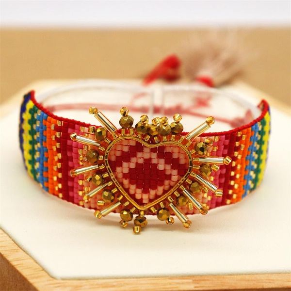 bangle fashion color bracelet classic miyuki heart bracelets women fashion luxury jewelry love 3d pulseras mujer moda 2020 couplesgift, Black
bangle fashion color bracelet classic miyuki heart bracelets women fashion luxury jewelry love 3d pulseras mujer moda 2020 couplesgift, Black