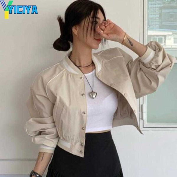 yiciya women's jackets korean designer women elegant jacket coat 2023 spring fashion single breasted long sleeve casual slim outerwear, Black;brown
yiciya women's jackets korean designer women elegant jacket coat 2023 spring fashion single breasted long sleeve casual slim outerwear, Black;brown