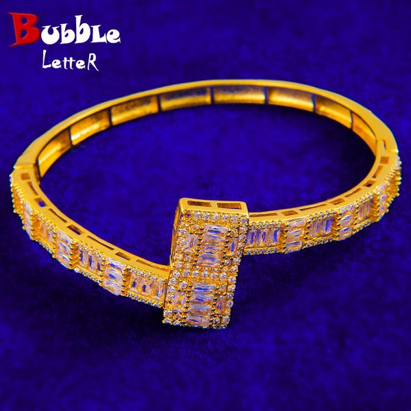 bangle bubble letter iced baguette bangle for women rapper bracelets hip hop jewelry, Black
bangle bubble letter iced baguette bangle for women rapper bracelets hip hop jewelry, Black