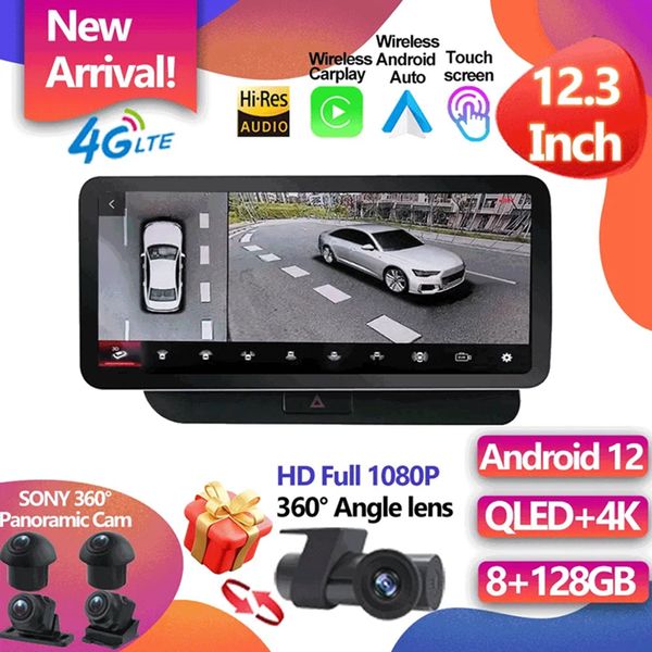 for audi q5 2009 - 2017 12.3 inch 1920*720p carplay auto android 12 car stereo radio pantalla multimedia player gps navigation-6
for audi q5 2009 - 2017 12.3 inch 1920*720p carplay auto android 12 car stereo radio pantalla multimedia player gps navigation-6