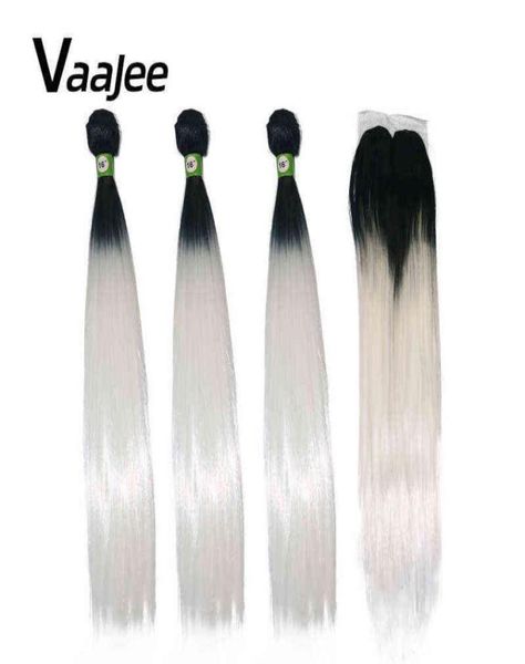 vaajee synthetic hair bundles with closure white straight hair bundles with lace closure 14quot 16quot 18quot hair weave ext4221371, Black
vaajee synthetic hair bundles with closure white straight hair bundles with lace closure 14quot 16quot 18quot hair weave ext4221371, Black