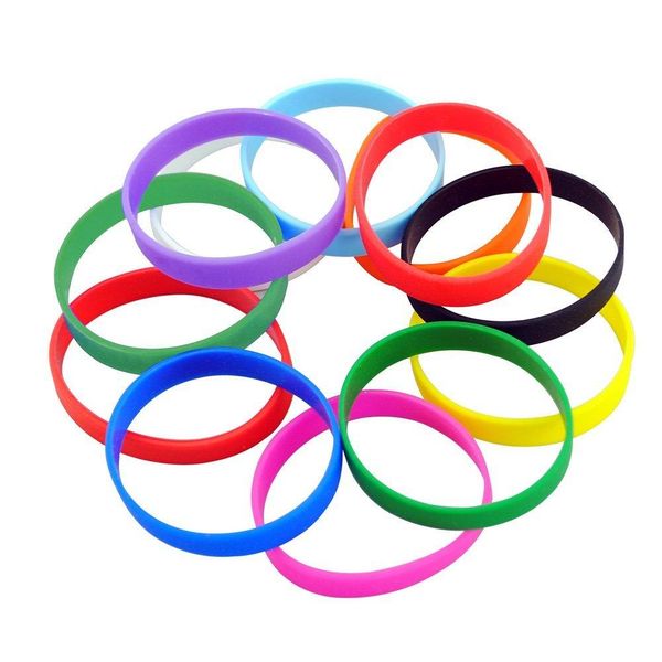 bangle 100pcs/lot customized silicone bracelets blank rubber wristbands mixed colors party accessories favor silicone bracelets, Black
bangle 100pcs/lot customized silicone bracelets blank rubber wristbands mixed colors party accessories favor silicone bracelets, Black