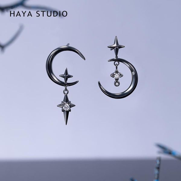knot haya studio star and moon design earrings 100% 925 silver needle studs earring for women vintage earring fine jewelry gifts
knot haya studio star and moon design earrings 100% 925 silver needle studs earring for women vintage earring fine jewelry gifts