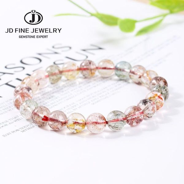 bangle jd genuine 7a natural ice mixed rutilated quartz bracelet women fashion colorful hair crystal healing strand wristband jewelry, Black
bangle jd genuine 7a natural ice mixed rutilated quartz bracelet women fashion colorful hair crystal healing strand wristband jewelry, Black