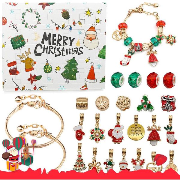 bangle christmas advent calendar christmas themed diy charm jewelry bracelet making kit for girls christmas gift box new year navidad, Black
bangle christmas advent calendar christmas themed diy charm jewelry bracelet making kit for girls christmas gift box new year navidad, Black