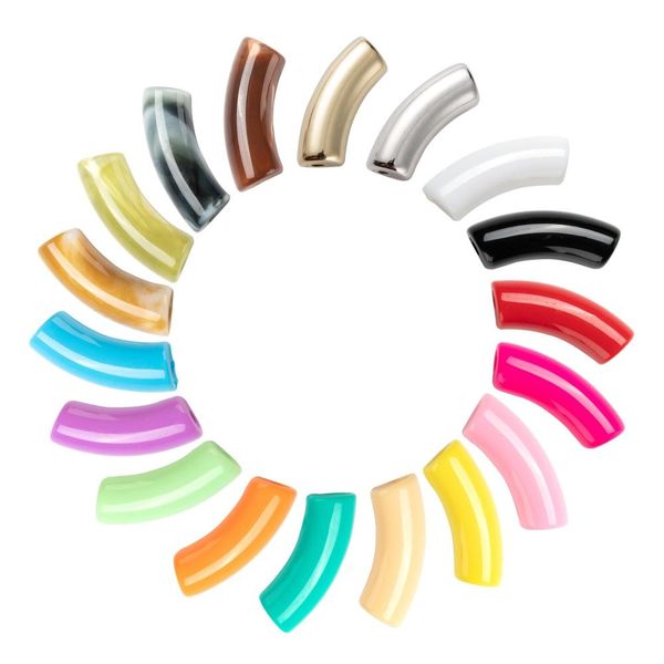crystal about 155pcs/500g acrylic tube beads imitation gemstone style curved tube beads for jewelry making diy bracelet necklace decor
crystal about 155pcs/500g acrylic tube beads imitation gemstone style curved tube beads for jewelry making diy bracelet necklace decor