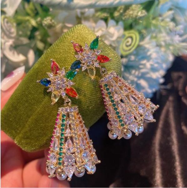 knot s925 silver needle ethnic style stud earrings pentagram color zircon tassel pearl earrings female 18k gold earrings
knot s925 silver needle ethnic style stud earrings pentagram color zircon tassel pearl earrings female 18k gold earrings