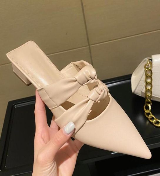 women slippers pointed toe mules slides shoes woman thick low heel slip on female flat outdoor3794742, Black
women slippers pointed toe mules slides shoes woman thick low heel slip on female flat outdoor3794742, Black