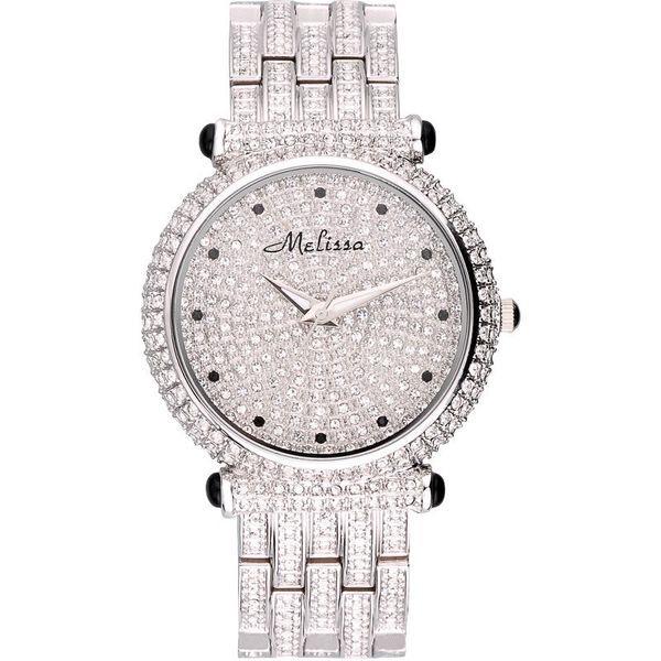 women s watches luxury melissa lady watch elegant full cz fashion large hours bracelet crystal clock girl birthday gift box 230519, Slivery;golden
women s watches luxury melissa lady watch elegant full cz fashion large hours bracelet crystal clock girl birthday gift box 230519, Slivery;golden