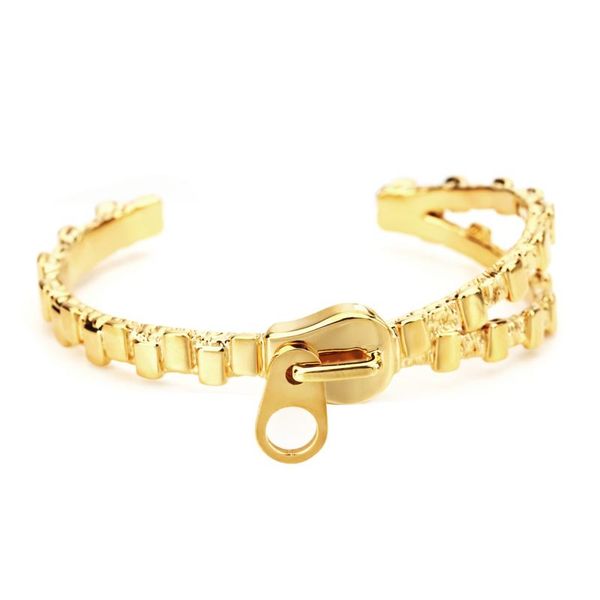 bangle varole hollow zipper open bracelets for women gold color bracelet fashion jewelry pulseras friends gift, Black
bangle varole hollow zipper open bracelets for women gold color bracelet fashion jewelry pulseras friends gift, Black
