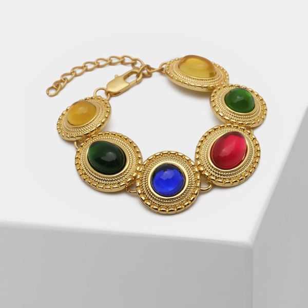 bangle amorita boutique vintage bracelet multi color glass bracelet vintage jewelry accessories collection, Black
bangle amorita boutique vintage bracelet multi color glass bracelet vintage jewelry accessories collection, Black