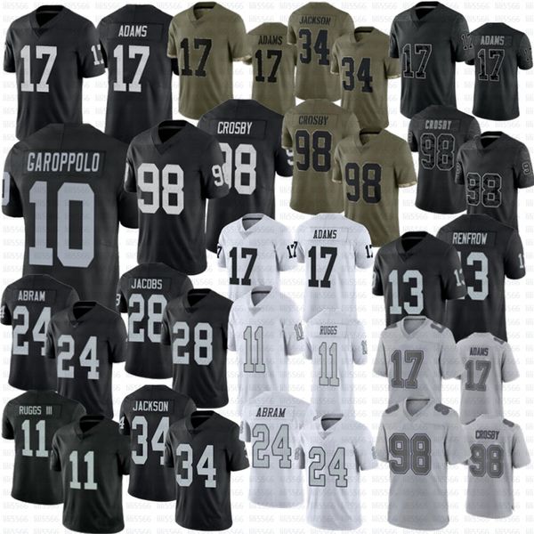 10 jimmy garoppolo davante adams football jersey raiders maxx crosy josh jacobs henry ruggs iii hunter renfrow johnathan abram bo jackson, Black;red
10 jimmy garoppolo davante adams football jersey raiders maxx crosy josh jacobs henry ruggs iii hunter renfrow johnathan abram bo jackson, Black;red