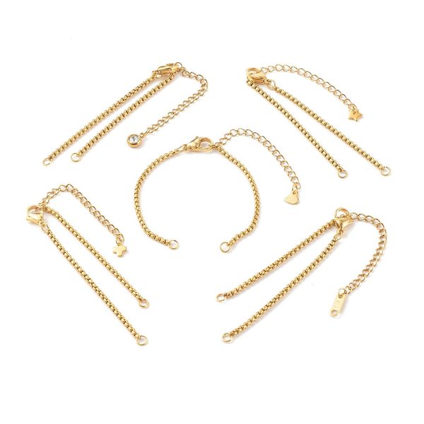 polish 10~25pcs adjustable stainless steel box chain bracelets necklaces slider chains for diy jewelry making accessories 14cm 53cm, Blue
polish 10~25pcs adjustable stainless steel box chain bracelets necklaces slider chains for diy jewelry making accessories 14cm 53cm, Blue