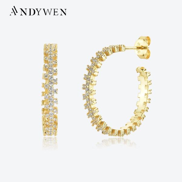 huggie andywen 925 sterling silver gold zircon cz luxury big hoops clips pendientes round circle 2022 winter women wedding jewelry, Golden;silver
huggie andywen 925 sterling silver gold zircon cz luxury big hoops clips pendientes round circle 2022 winter women wedding jewelry, Golden;silver