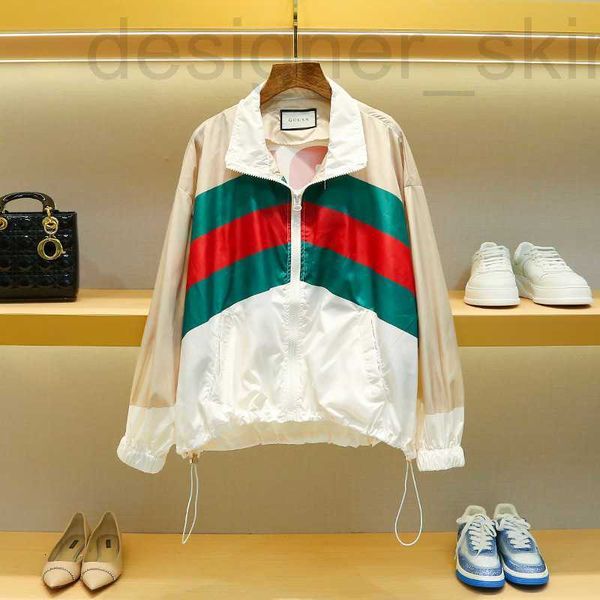 women's jackets designer sunscreen suit 2023 spring new wear red and green contrast letter printing women gc6l, Black;brown
women's jackets designer sunscreen suit 2023 spring new wear red and green contrast letter printing women gc6l, Black;brown
