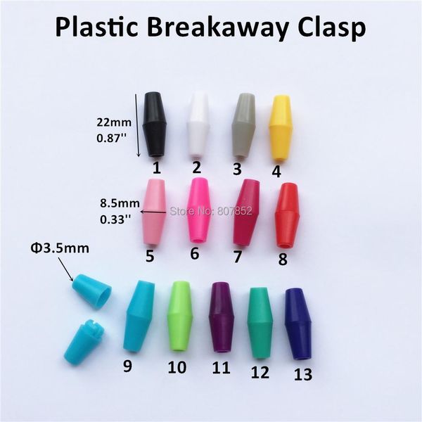 polish 100pcs diy silicone beads necklace's breakaway plastic clasps plastic closure 3.5mm hole, Blue
polish 100pcs diy silicone beads necklace's breakaway plastic clasps plastic closure 3.5mm hole, Blue