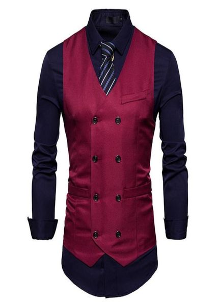 new men039s vest slim fit double breasted dress suit vests fashion slim fit men casual vest waistcoat gilet homme costume 032069651, Black;gray
new men039s vest slim fit double breasted dress suit vests fashion slim fit men casual vest waistcoat gilet homme costume 032069651, Black;gray