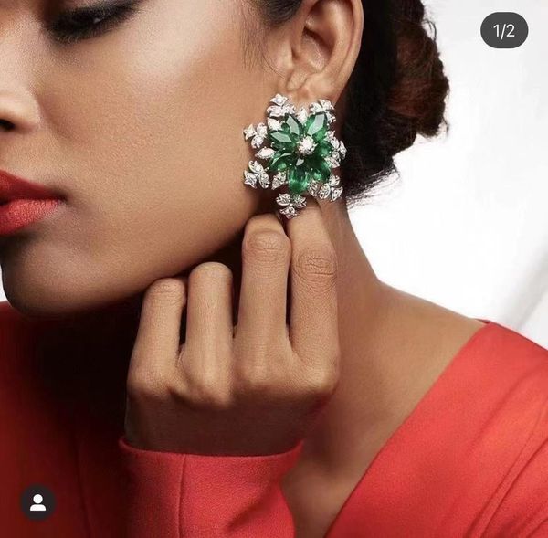 knot janekellly new indiantrendy round shape earring for women wedding party indian dubai bridal jewelry boucle d'oreille femme gift, Silver
knot janekellly new indiantrendy round shape earring for women wedding party indian dubai bridal jewelry boucle d'oreille femme gift, Silver