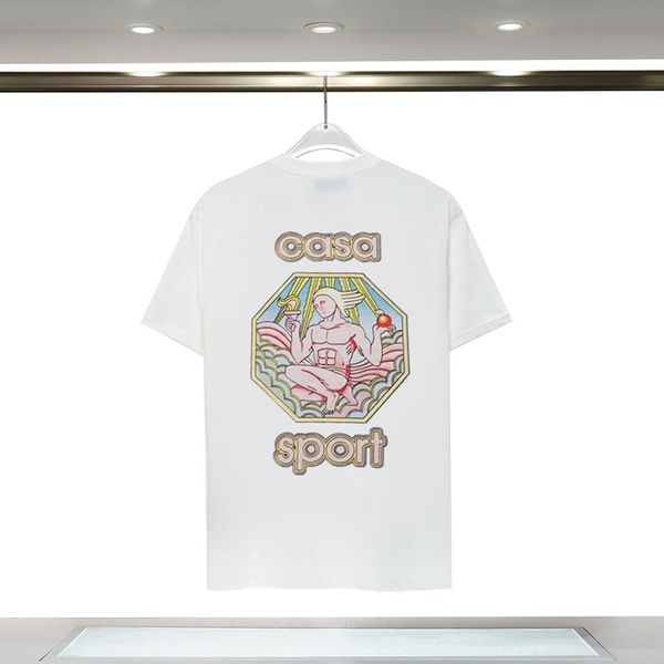 short sleeve t shirt casablanca 23 spring/summer new gate of fantasy alphabet logo lady liberty print t-shirt casual short sleeve size s m, White;black
short sleeve t shirt casablanca 23 spring/summer new gate of fantasy alphabet logo lady liberty print t-shirt casual short sleeve size s m, White;black